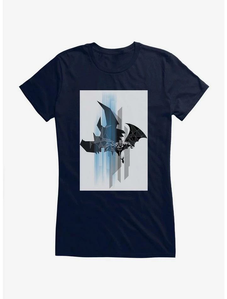 New ๐ฅฐ DC Comics Batman Abstract ๐ง Girls T-Shirt โญ - Image 5