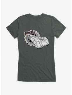 Discount ✨ DC Comics Batman Batmobile 👧 Girls T-Shirt ✨