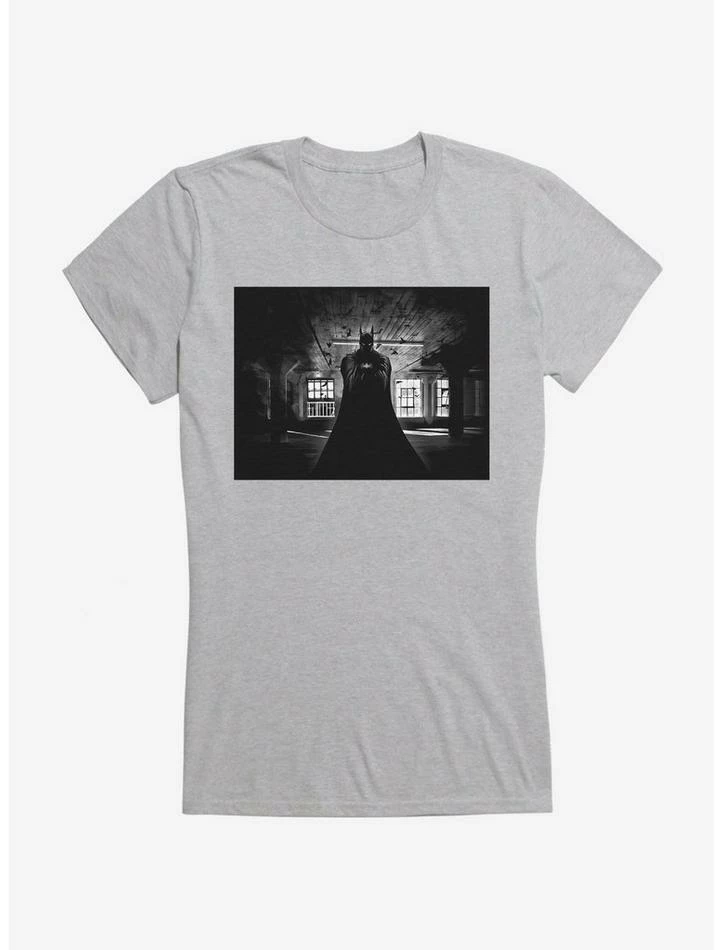 New 👏 DC Comics Batman Black and White 👧 Girls T-Shirt 😉 - Image 4