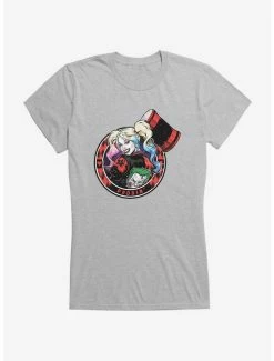 Outlet ๐คฉ DC Comics Batman Harley Quinn Portrait ๐ง Girls T-Shirt ๐