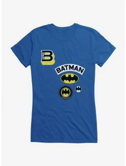 Promo ✔️ DC Comics Batman Symbols 👧 Girls T-Shirt 👍