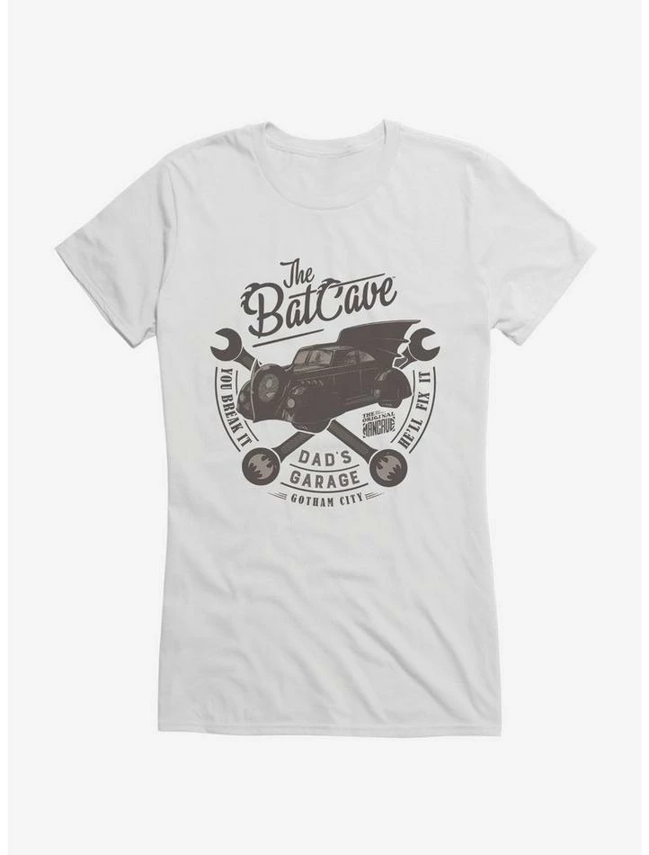 Outlet โ DC Comics Batman The Bat Cave Garage ๐ง Girls T-Shirt ๐ฅ - Image 6