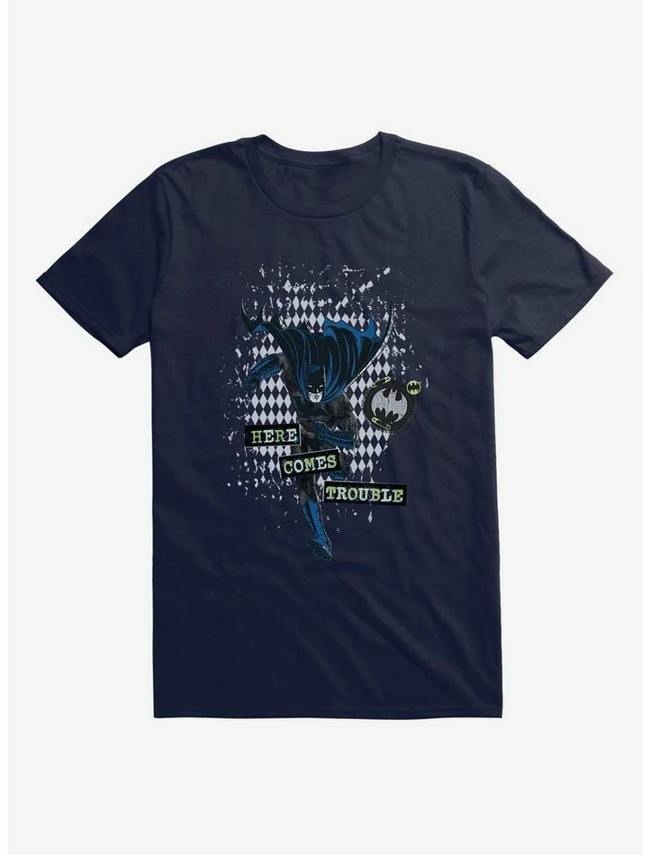 Buy 😀 DC Comics Batman Here Comes Trouble T-Shirt 😉 - Image 4