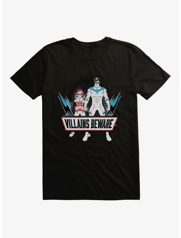 Best reviews of 🥰 DC Comics Batman Nightwing Robin Villains Beware T-Shirt ⭐ - Image 3