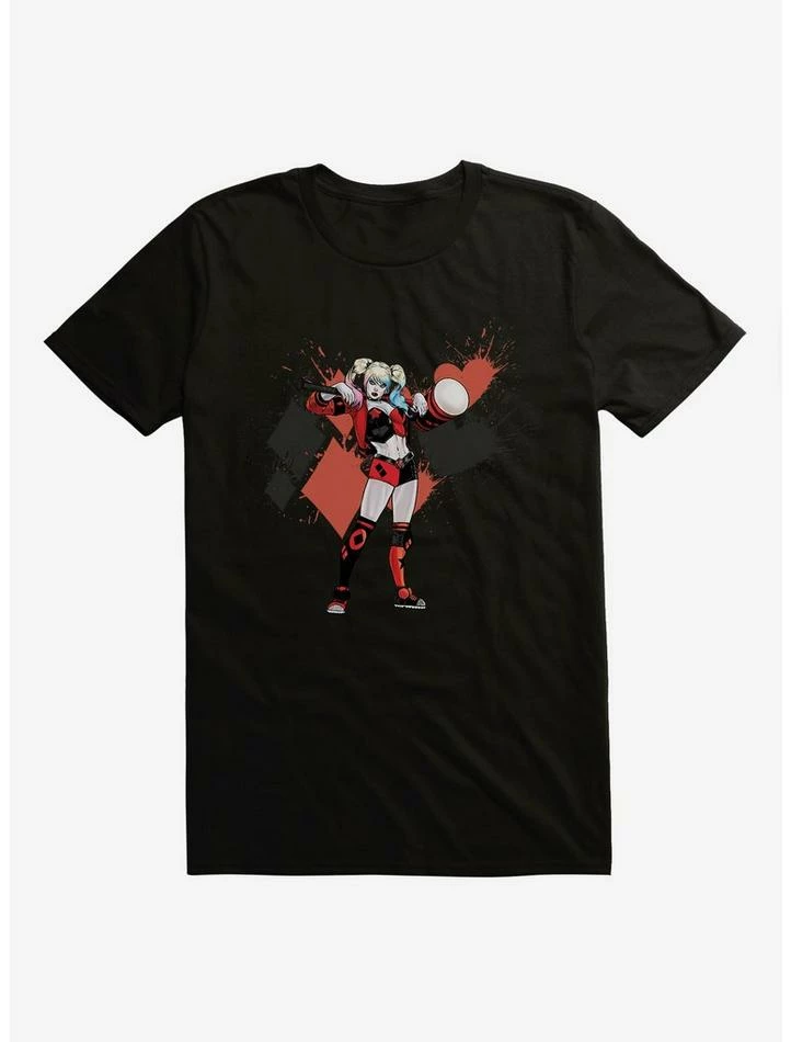Flash Sale 🔔 DC Comics Batman Harley Quinn Pose T-Shirt 🥰 - Image 3