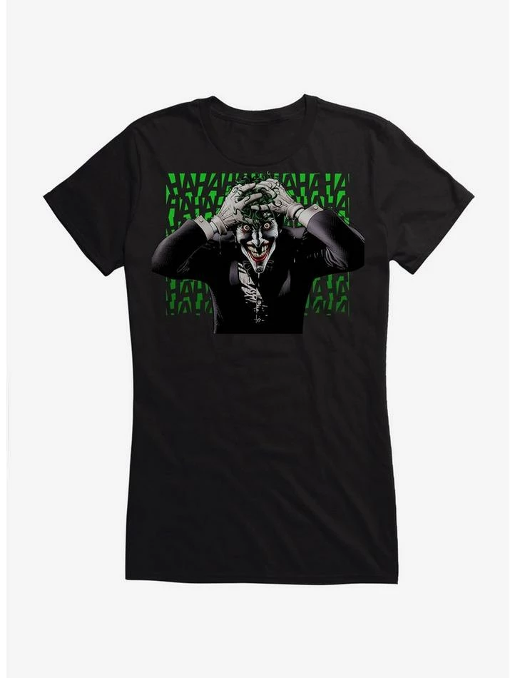 Best reviews of ๐ DC Comics Batman The Joker Laugh ๐ง Girls T-Shirt โ - Image 2