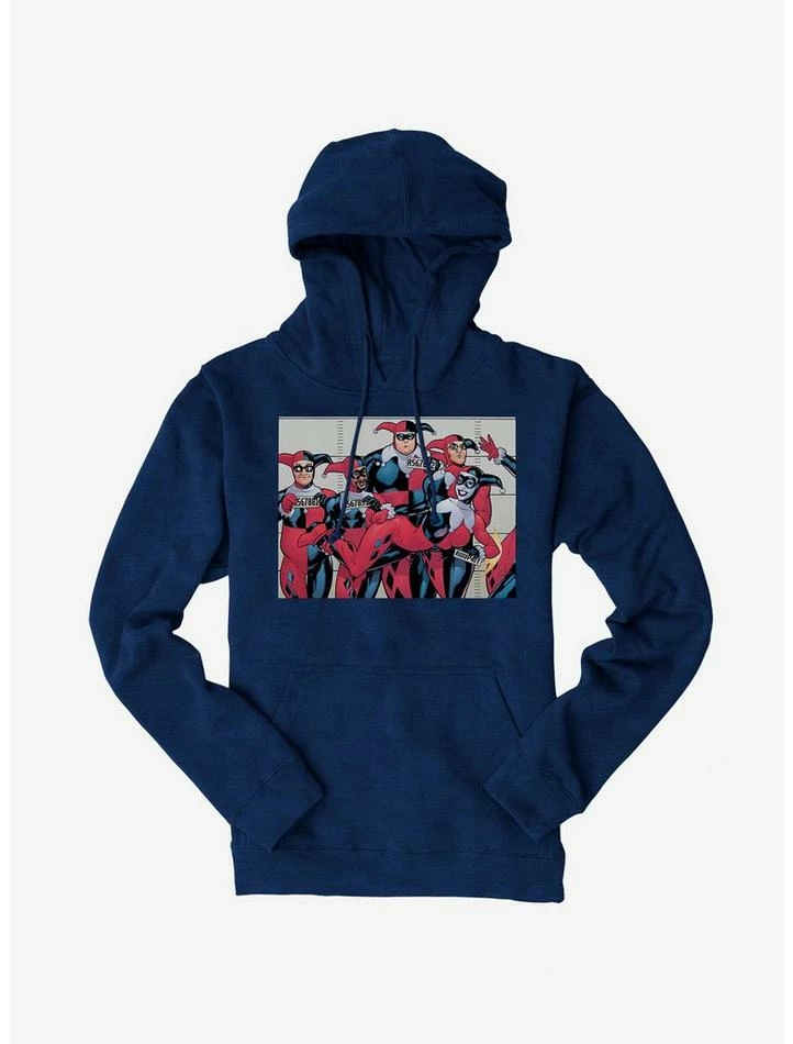 Cheap 👍 DC Comics Batman Harley Quinn Line Up Hoodie 🤩