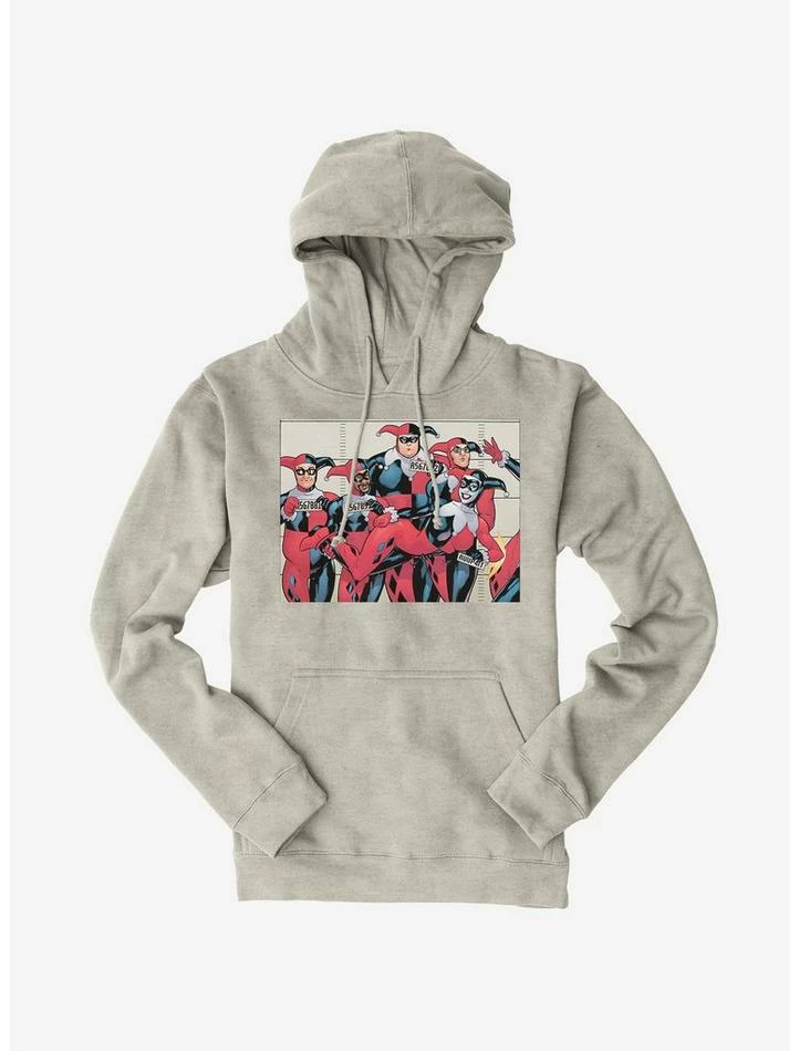 Cheap 👍 DC Comics Batman Harley Quinn Line Up Hoodie 🤩 - Image 5