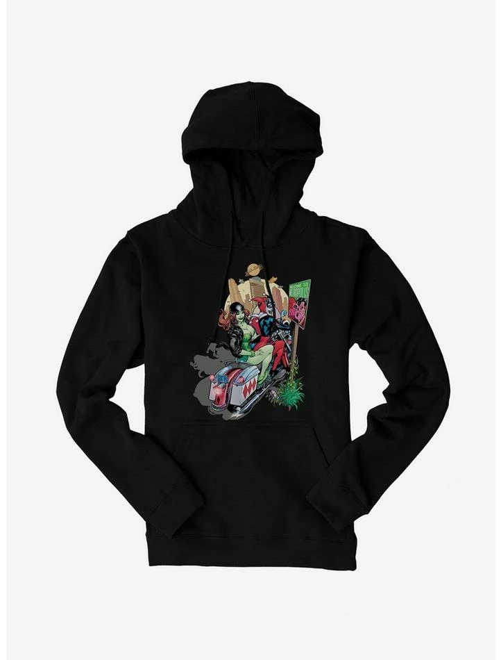 Best reviews of 🛒 DC Comics Batman Harley Quinn Poison Ivy Motorcycle Hoodie 😀 - Image 2