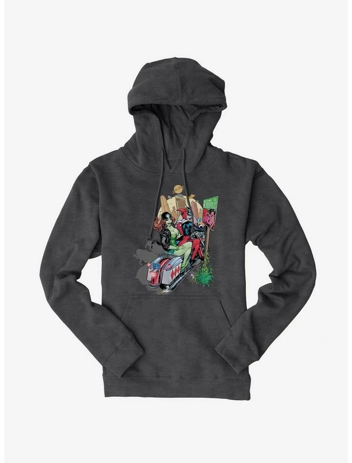 Best reviews of 🛒 DC Comics Batman Harley Quinn Poison Ivy Motorcycle Hoodie 😀 - Image 3