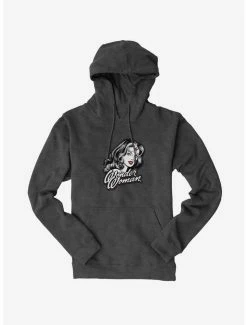 Best Pirce 🤩 DC Comics Wonder 👩 Woman Face Hoodie 🔥