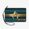New 🥰 DC Comics Aquaman Icon Scales Wallet Canvas Zip Clutch 🤩