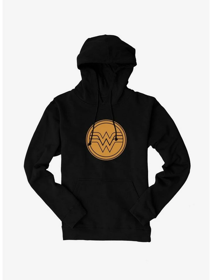 Top 10 โญ DC Comics Wonder ๐ฉ Woman Yellow Circle Logo Hoodie ๐ฏ - Image 2