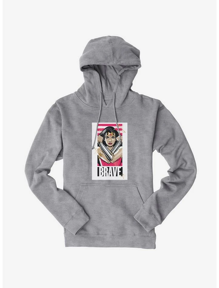 Brand new 👏 DC Comics Wonder 👩 Woman Brave Poster Hoodie 🎉