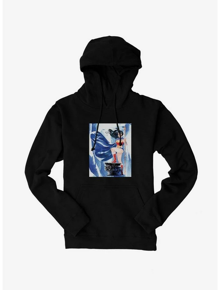 Cheapest 🔔 DC Comics Wonder 👩 Woman Painting Hoodie 🔥 - Image 2