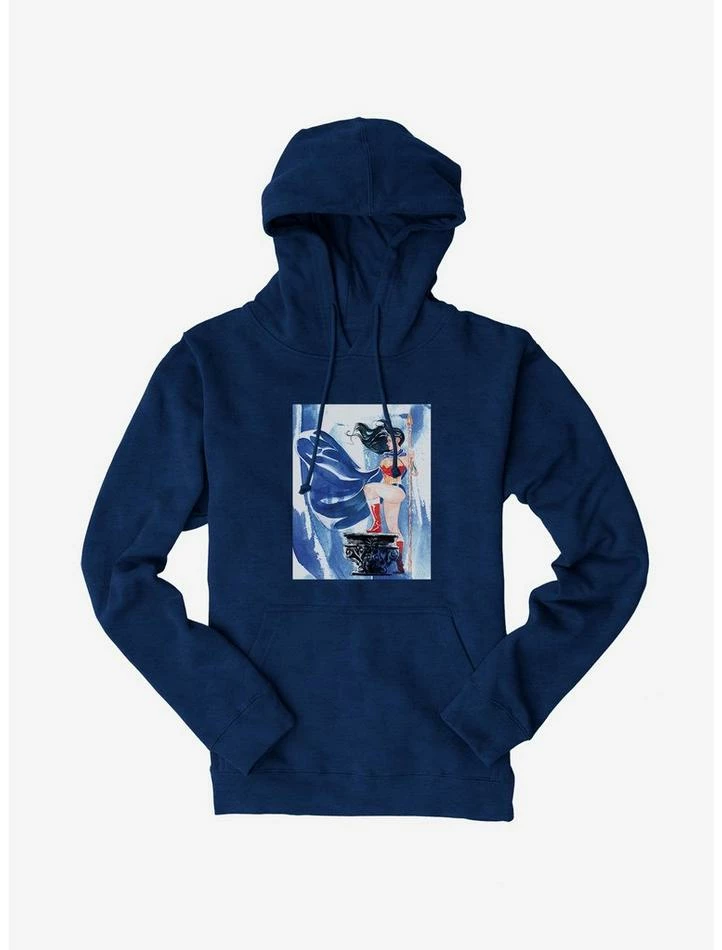 Cheapest 🔔 DC Comics Wonder 👩 Woman Painting Hoodie 🔥 - Image 4