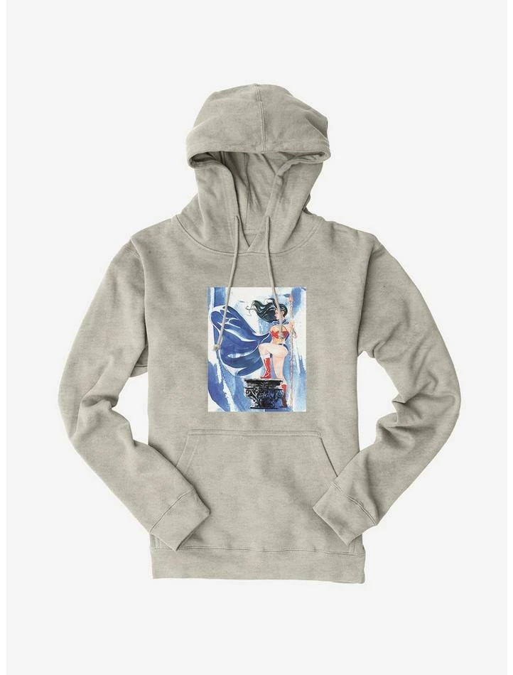 Cheapest 🔔 DC Comics Wonder 👩 Woman Painting Hoodie 🔥 - Image 5