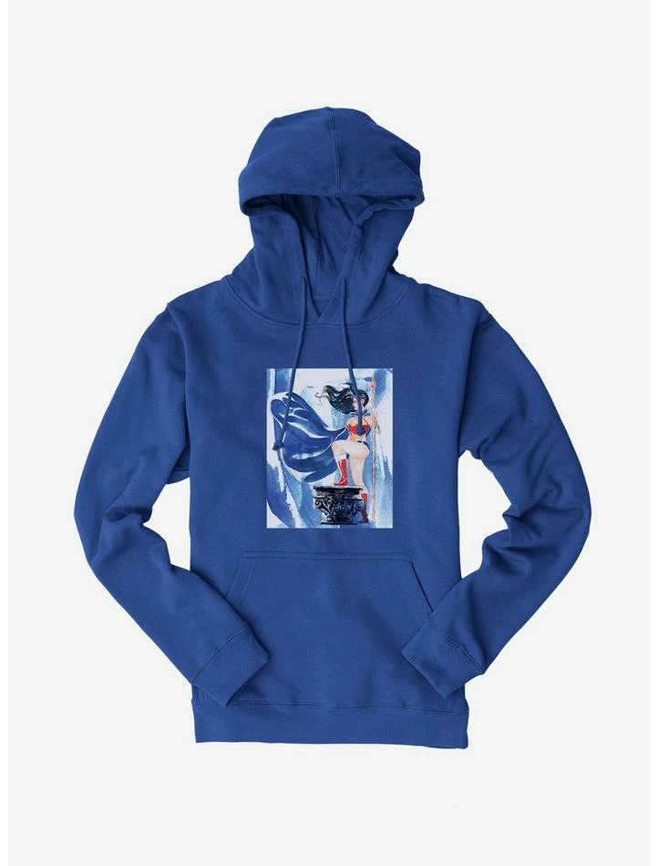 Cheapest 🔔 DC Comics Wonder 👩 Woman Painting Hoodie 🔥 - Image 6