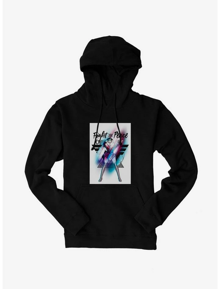 Budget ✔️ DC Comics Wonder 👩 Woman Fight For Peace Hoodie 👍 - Image 2