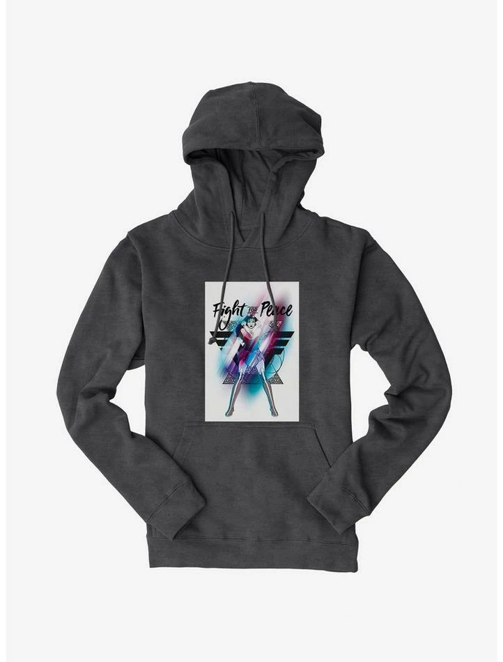 Budget ✔️ DC Comics Wonder 👩 Woman Fight For Peace Hoodie 👍 - Image 3