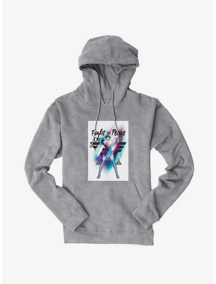 Budget ✔️ DC Comics Wonder 👩 Woman Fight For Peace Hoodie 👍 - Image 4