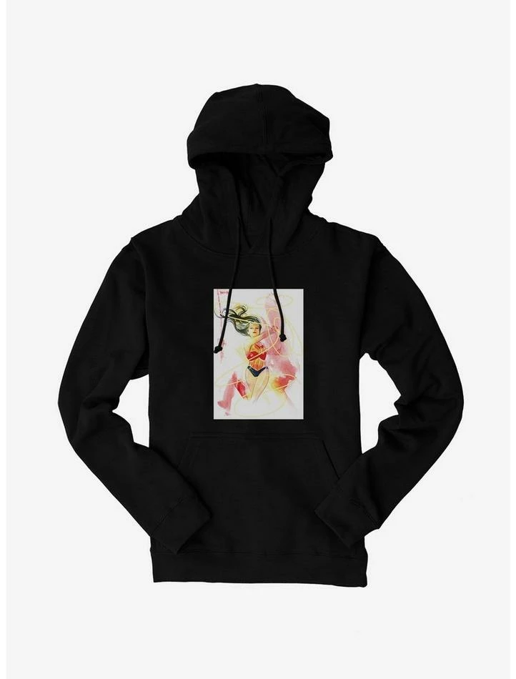 New ๐ DC Comics Wonder ๐ฉ Woman Red Painting Hoodie ๐ - Image 2