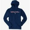 Discount 😉 DC Comics Wonder 👩 Woman Name Logo Hoodie 🧨