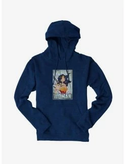 Outlet 😉 DC Comics Wonder 👩 Woman Stars Hoodie 🤩