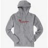 Wholesale 🛒 DC Comics The Flash Bolting Name Logo Hoodie 🥰