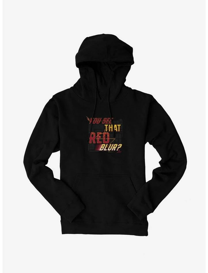 Buy 😉 DC Comics The Flash You See That Red Blur? Hoodie ⭐ - Image 2