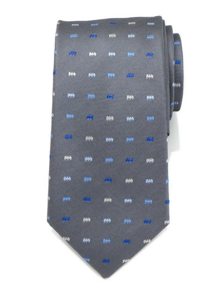 Outlet โค๏ธ DC Comics Batman Icon Gray Mens Tie โ