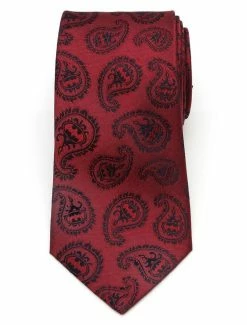 Best deal 🤩 DC Comics Batman Red Paisley Tie 🤩