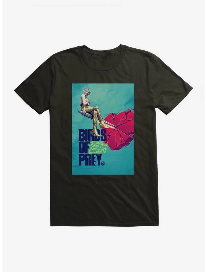 Buy ๐ฏ DC Comics Birds Of Prey Harley Quinn Breaking Hearts T-Shirt ๐งจ - Image 2