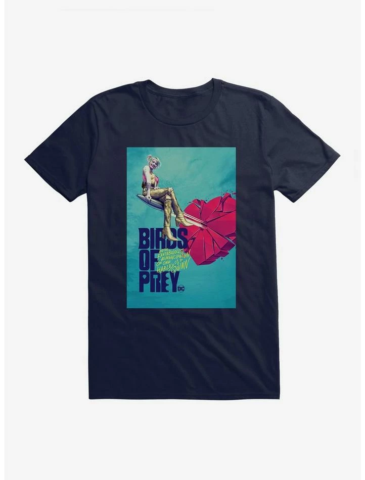 Buy ๐ฏ DC Comics Birds Of Prey Harley Quinn Breaking Hearts T-Shirt ๐งจ - Image 3