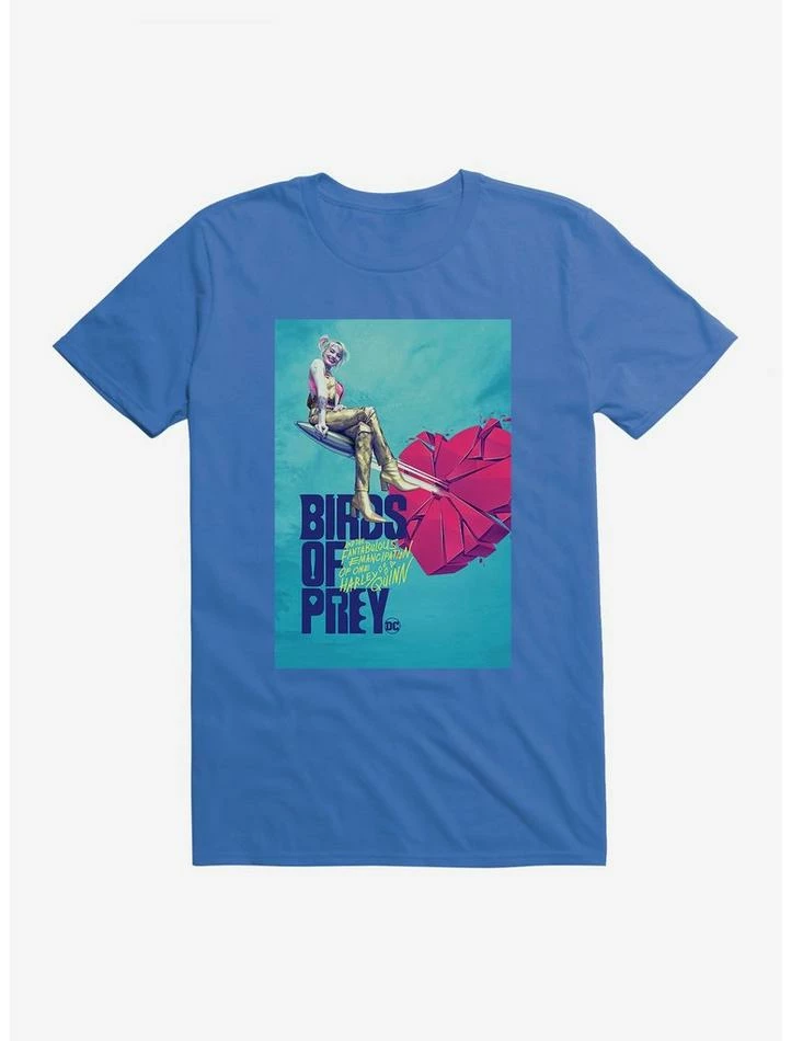 Buy ๐ฏ DC Comics Birds Of Prey Harley Quinn Breaking Hearts T-Shirt ๐งจ - Image 4