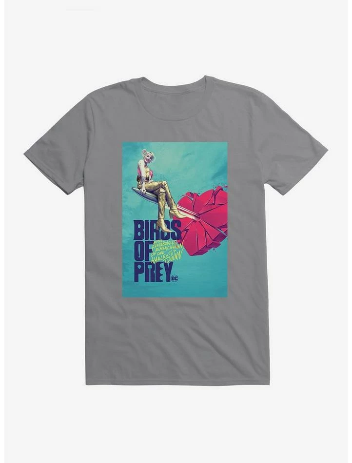 Buy ๐ฏ DC Comics Birds Of Prey Harley Quinn Breaking Hearts T-Shirt ๐งจ - Image 5