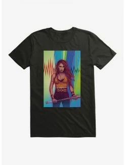 Budget ❤️ DC Comics Birds Of Prey Black Canary T-Shirt ✔️