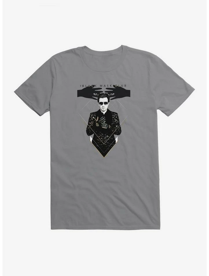 Best Pirce โค๏ธ DC Comics Birds Of Prey Black Mask Club T-Shirt ๐ - Image 4