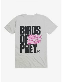 Cheap 🔔 DC Comics Birds Of Prey Movie Title T-Shirt ❤️