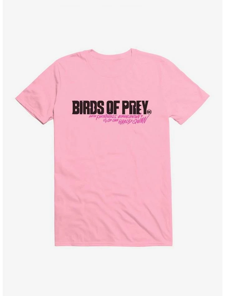 Best Sale โ DC Comics Birds Of Prey Movie Title T-Shirt โญ - Image 3