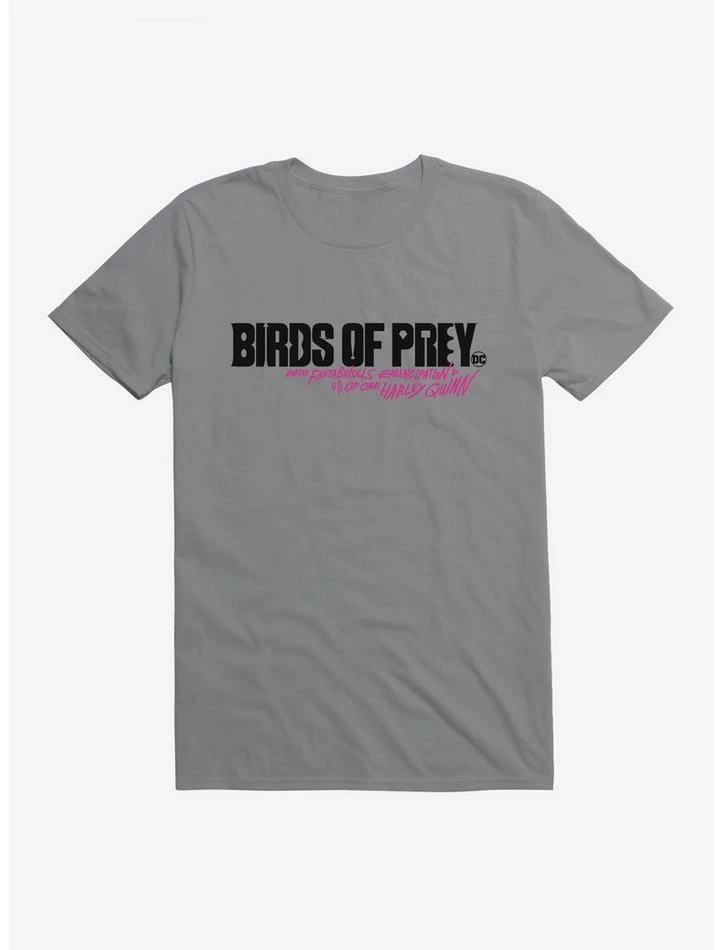 Best Sale โ DC Comics Birds Of Prey Movie Title T-Shirt โญ - Image 5