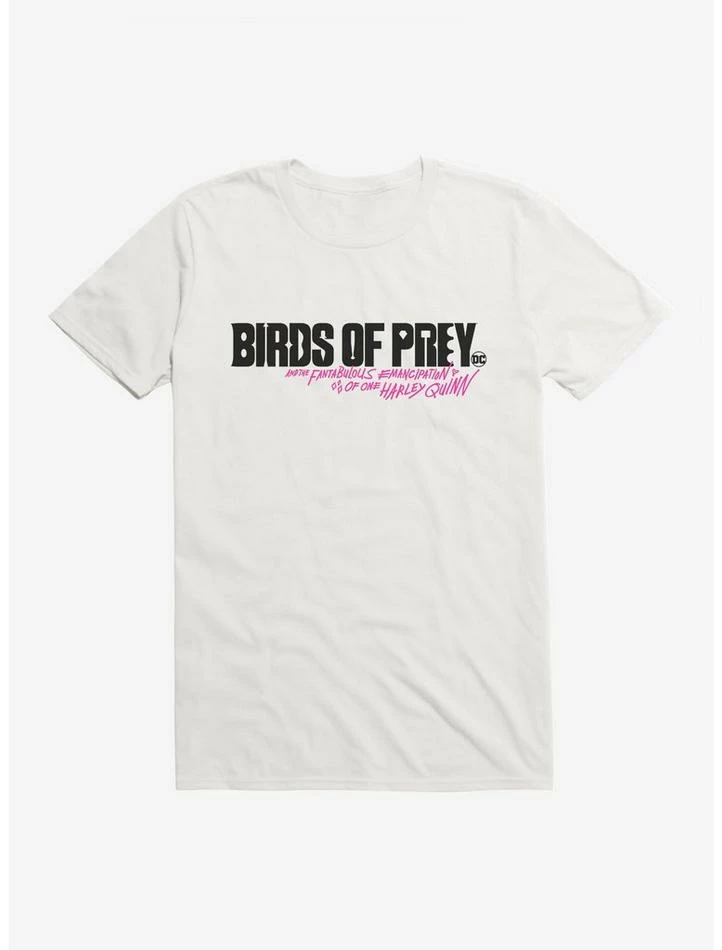 Best Sale โ DC Comics Birds Of Prey Movie Title T-Shirt โญ - Image 6