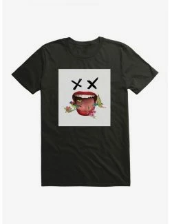 New ๐ฅฐ DC Comics Birds Of Prey Harley Quinn X Eyes Black T-Shirt ๐