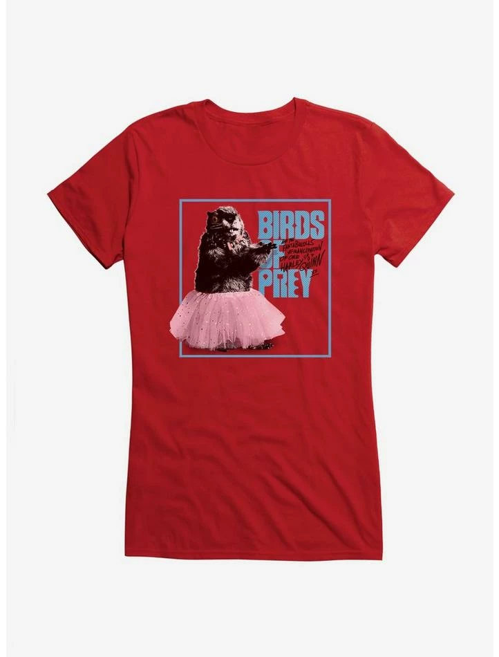 Outlet 🌟 DC Comics Birds Of Prey Gopher Tutu Movie Title 👧 Girls T-Shirt 🎁 - Image 5