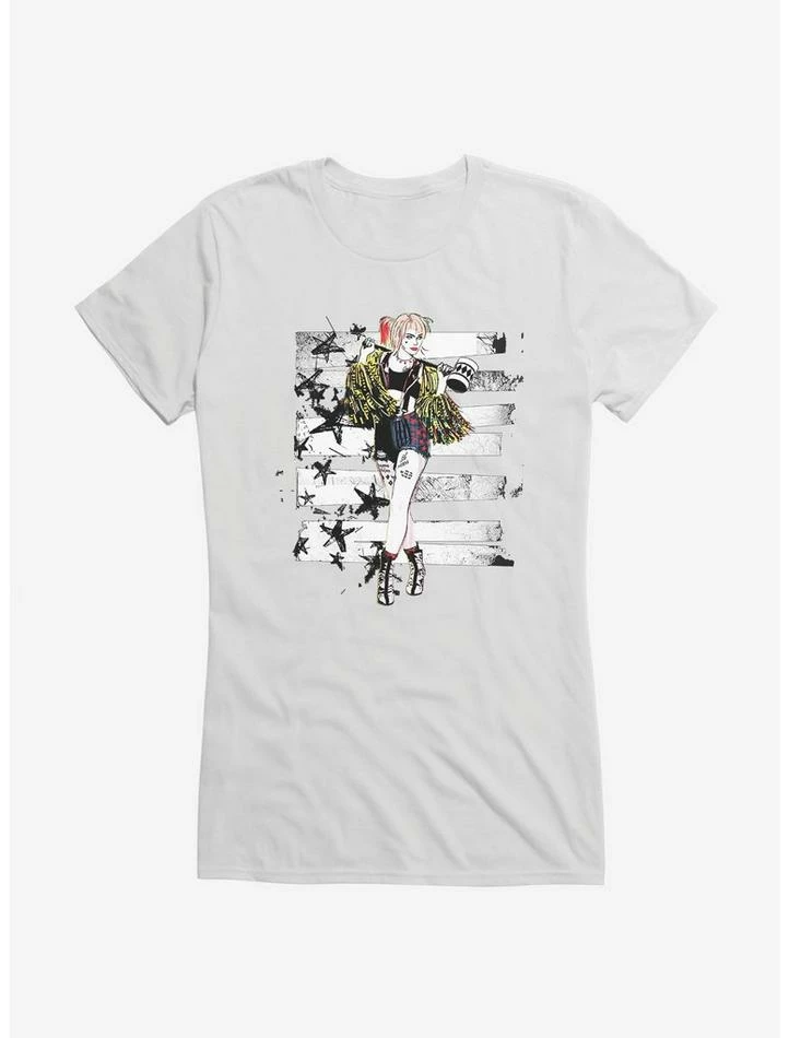 Wholesale ✨ DC Comics Birds Of Prey Harley Quinn Drawing 👧 Girls T-Shirt ❤️ - Image 6