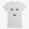 Hot Sale ⭐ DC Comics Birds Of Prey Harley Quinn Face 👧 Girls T-Shirt 👏
