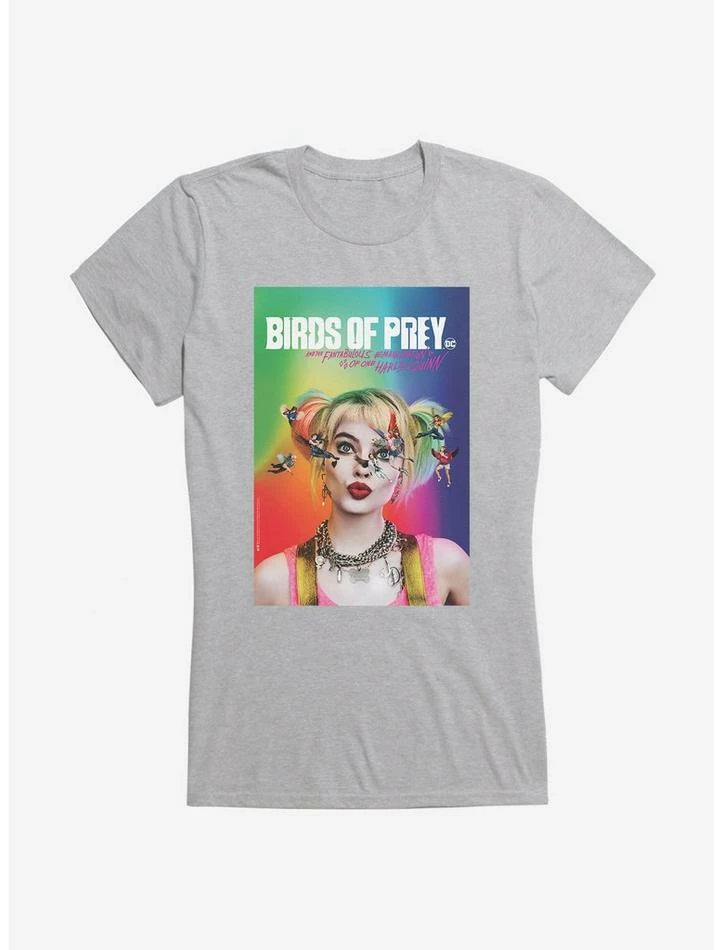 Best Pirce ๐ DC Comics Birds Of Prey Harley Quinn Major Players ๐ง Girls T-Shirt ๐