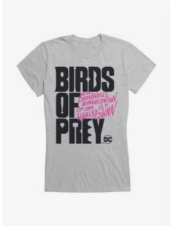 Best reviews of ๐ DC Comics Birds Of Prey Movie Title ๐ง Girls T-Shirt โ๏ธ