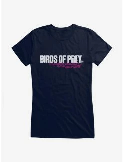 Best Sale 👍 DC Comics Birds Of Prey Movie Title 👧 Girls T-Shirt 💯