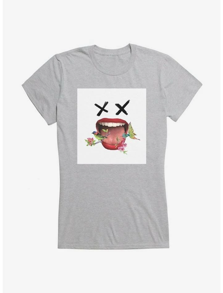 Deals 👍 DC Comics Birds Of Prey Harley Quinn X Eyes 👧 Girls Black T-Shirt 🛒 - Image 3